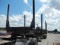 2015 HOMEMADE DOUBLE BUNK LOG TRAILER,  TANDEM AXLE, CENTERPOINT SUSPENSION