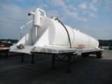 2010 SHOPBUILT TANKER TRAILER,  130-BBL, STEEL, TANDEM AXLE, AIR RIDE, 11R2