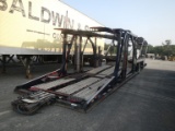 AUTO TRANSPORT TRAILER,  5TH WHEEL, AIR RIDE, 19.5 TIRES ON HUB PILOTS S# N