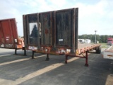 1995 STRICK FLATBED TRAILER,  48'X96