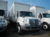 2013 INTERNATIONAL 4300 VAN BOX TRUCK, 186k mi,  MAXXFORCE DIESEL, AUTOMATI