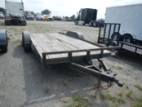 2011 HOT SPRING PERFORMANCE TRAILERS 18' CAR HAULING TRAILER,  BUMPER PULL,