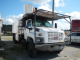 2004 GMC 6500 UTILITY SERVICE TRUCK,  CAT C7 DIESEL, 5 SPEED, SINGLE AXLE O