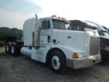 1995 PETERBILT 377 TRUCK TRACTOR,  DETROIT 60 SERIES DIESEL, 9 SPEED, 48