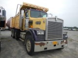 1995 KENWORTH W900 DUMP TRUCK, 687K + mi,  CAT 3406 DIESEL, 10 SPEED, TWIN