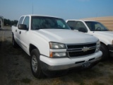 2007 CHEVROLET SILVERADO 1500 PICKUP TRUCK, 295K + mi,  4X4, CREW CAB, V8 G