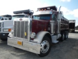 2000 PETERBILT 379 DUMP TRUCK, 830K+ mi,  DETROIT DIESEL, 9 SPEED, TWIN SCR