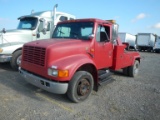 1994 INTERNATIONAL 4600 WRECKER, 372K + mi,  FORD 7.3 L DIESEL, 5 SPEED, VU