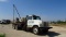 2002 INTERNATIONAL 2574 GIN POLE WINCH TRUCK, 426,415+ mi,  CAT C12 380-HP