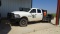 2013 DODGE RAM 3500 HD FLATBED TRUCK, 155,000+ mi,  4 X 4, 4-DOOR, CUMMINS
