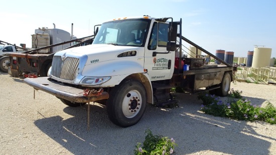 2009 INTERNATIONAL 4300 DURASTAR GIN POLE TRUCK, 219,195+ mi, 8,493+ hrs,