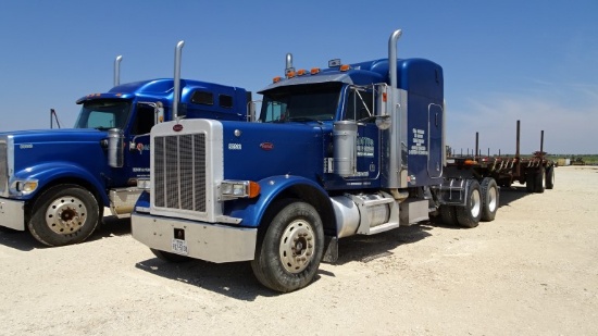 2003 PETERBILT 379 EXTENDED HOOD TRUCK TRACTOR, 487,624+ mi,  UNIBILT SLEEP