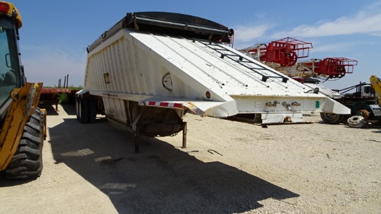 2005 CTS BDT-40 BELLY DUMP TRAILER,  TANDEM AXLE, SPRING RIDE S# 1C91140255