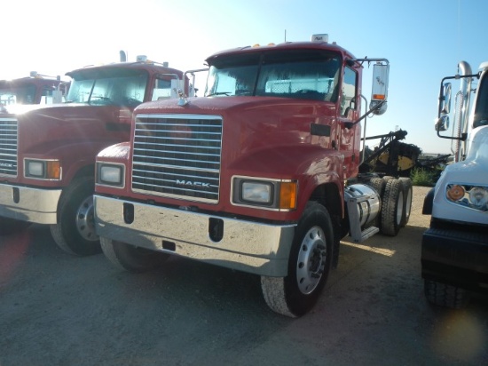 2012 MACK CHU613 TRUCK TRACTOR, 23,765+ mi,  DAY CAB, MACK MP8 415-HP, EATO