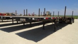 2014 TRANSCRAFT TL2000 FLATBED TRAILER,  48' X 102