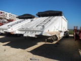 2004 CTS BDT-40 BELLY DUMP TRAILER,  TANDEM AXLE, SPRING RIDE S# 1C91140244