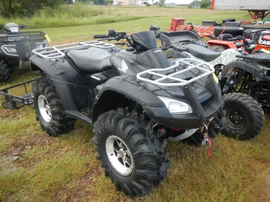 2007 HONDA RINCON 4 WHEELER ATV,  4X4, 680 CC S# 1HFTE336174211342