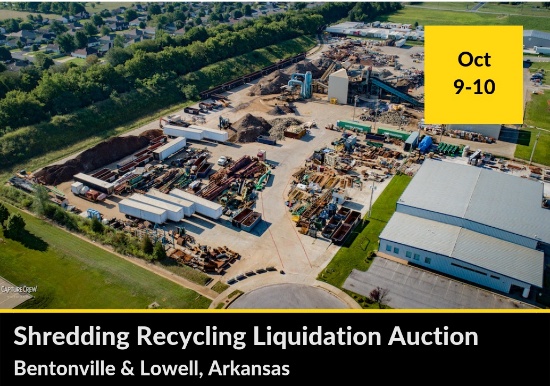 Recycling Yard/Shredding Plant Real Estate Auction