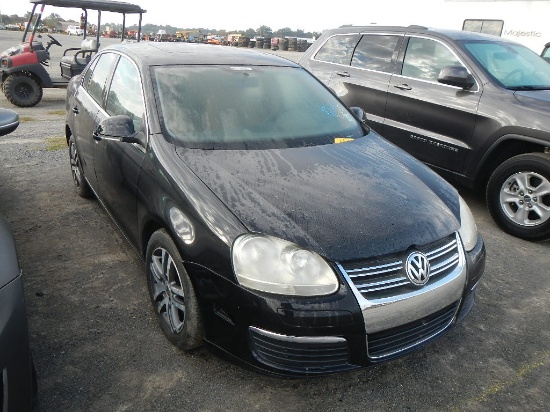 2006 VOLKSWAGEN JETTA CAR,  DIESEL, AUTOMATIC, PS, AC, S# 755031, NO TITLE