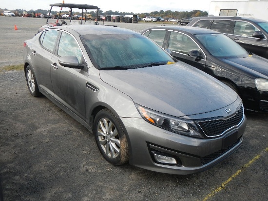 2014 KIA OPTIMA CAR, 87,499+ mi,  4-DOOR, 4-CYL GAS, AUTOMATIC, PS AS, SELL