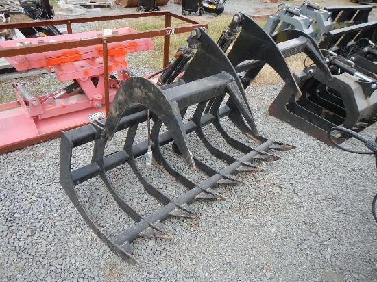 66" HYDRAULIC GRAPPLE  FOR SKID STEER,