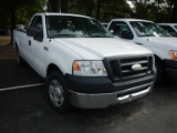 2008 FORD F-150 TRUCK, 187,008+ mi,  V8, AUTOMATIC, PS, AC S# 1FTRF12W28KD6