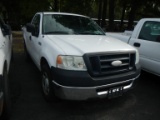 2007 FORD F-150 TRUCK, 165,074+ mi,  V8, AUTOMATIC, PS, AC S# 1FTRF12W97KC5