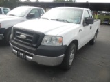 2008 FORD F-150 TRUCK, 148,550+ mi,  V8, AUTOMATIC, PS, AC S# 1FTRF12W28KD6