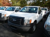 2011 FORD F-150 TRUCK, 122,006+ mi,  V8 GAS, AUTOMATIC, PS, AC S# 1FTMF1CF9