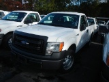 2013 FORD F-150 TRUCK, 139,081+ mi,  V8 GAS, AUTOMATIC, PS, AC S# 1FTMF1CF9