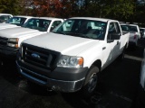 2008 FORD F-150 TRUCK, 170,226+ mi,  4 X 4, EXTENDED CAB, V8 GAS, AUTOMATIC