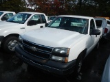 2006 CHEVROLET C15 TRUCK, 155,670+ mi,  V8 GAS, AUTOMATIC, PS, AC S# 3GCEC1