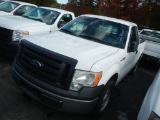 2009 FORD F-150 TRUCK, 133,741+ mi,  V8 GAS, AUTOMATIC, PS, AC S# 1FTRF12W0