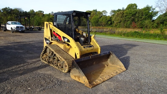 2008 CATERPILLAR 247B RUBBER TRACK SKID STEER, 1,912 HOURS  ROPS CAGE, QUIC