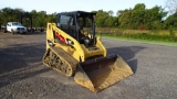 2008 CATERPILLAR 247B RUBBER TRACK SKID STEER, 1,912 HOURS  ROPS CAGE, QUIC