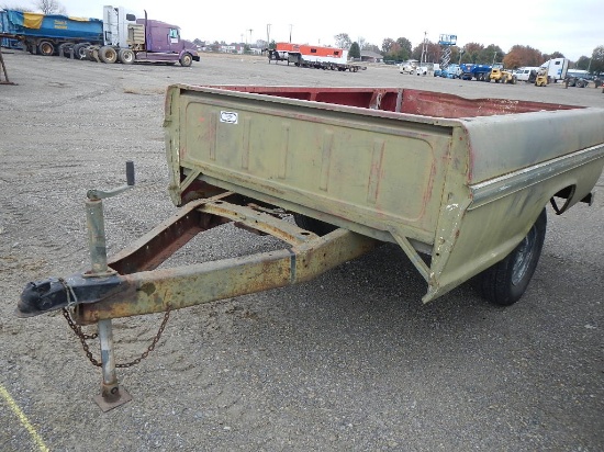FORD TAG TRAILER,  PICKUP BED, NO TITLE