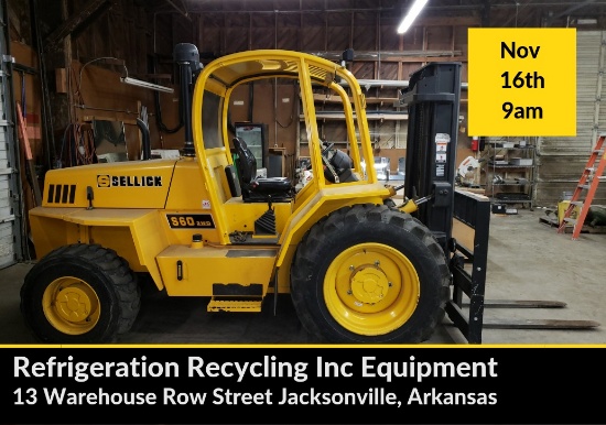 REFRIGERATION RECYCLING INC EQUIPMENT AUCTION