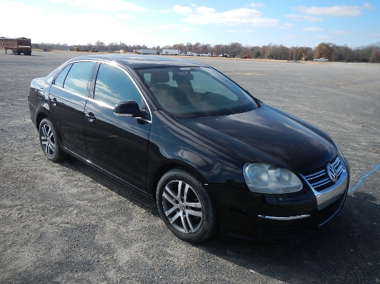 2006 VOLKSWAGEN JETTA 4-DOOR CAR,  4 CYLINDER GAS, AUTOMATIC, PS, AC S# 755