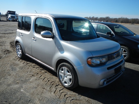 2010 NISSAN CUBE SUV, 232K + mi,  4 CYLINDER GAS, AUTOMATIC, PS, AC S# 1599