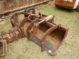 GRAPPLE BUCKET  FOR SKID STEER