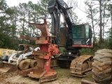 PRENTICE 1290T FELLER BUNCHER, 11,743 hrs,  4X4, ARTICULATED, CAB S# N/A