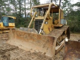 CATERPILLAR D6H LGP CRAWLER DOZER, 10,944 hrs,  OROPS. SWEEP SCREENS, WINCH