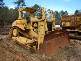 CATERPILLAR D8L CRAWLER DOZER,  OROPS, STRAIGHT BLADE, SWEEPS, SCREENS, 340