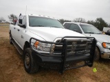 2012 DODGE 2500 PICKUP TRUCK, shows 121,122+ mi,  CREW CAB, 4X4, 6.7L CUMMI