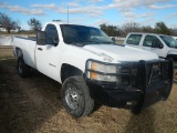 2011 CHEVROLET 2500 PICKUP TRUCK, 214K+ MILES  6.0L ENGINE, AT, PS,, AC S#