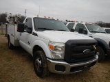 2013 FORD F350 MECHANICS/SERVICE TRUCK, 155,478 miles  6.7L POWERSTROKE DIE