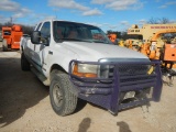 2000 FORD F250 PICKUP TRUCK, 299K+ MILES  4X4, EXTENDED CAB, V8 DIESEL, AT,