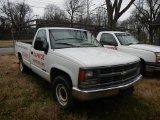 1996 CHEVROLET 2500 PICKUP TRUCK,  (LOCKED- NO KEYS), V8 GAS, AT, PS, AC, L