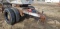 1983 CONVERTER DOLLY,  SINGLE AXLE, SPRING RIDE, 24.5 TIRES ON BUDDS S# 542