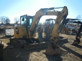 CATERPILLAR 305.5 E-CR MINI EXCAVATOR, 2,153+ hrs,  RUBBER TRACKS, BACKFILL